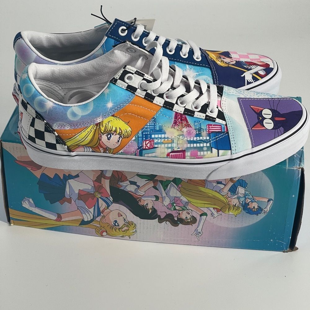 Vans Old Skool Pretty Guardians Sailor Moon Sneakers Brand New With Tags - Picture 9 of 15